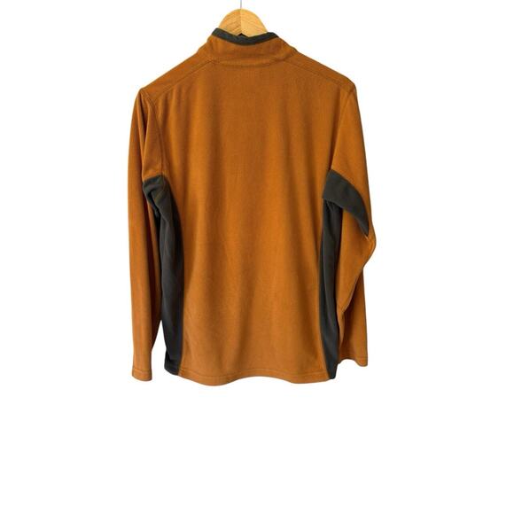 Columbia Sportswear Long Sleeve Shirt with Zipper Neck Size Small Womens Orange - Picture 2 of 7
